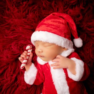 【宝宝新生儿照片】之-圣诞节🎄套装...