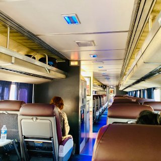 第一次坐Amtrak之·舒适惬意的火车初...