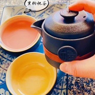 国货推荐：黑陶便携式旅行茶壶🫖🍵套装 ...