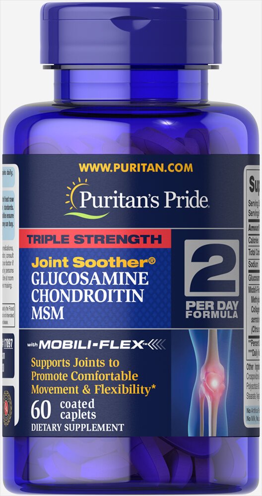 Triple Strength Glucosamine, Chondroitin & MSM Joint Soother®