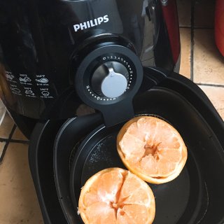 空氣炸鍋簡單甜品| 氣炸葡萄柚...