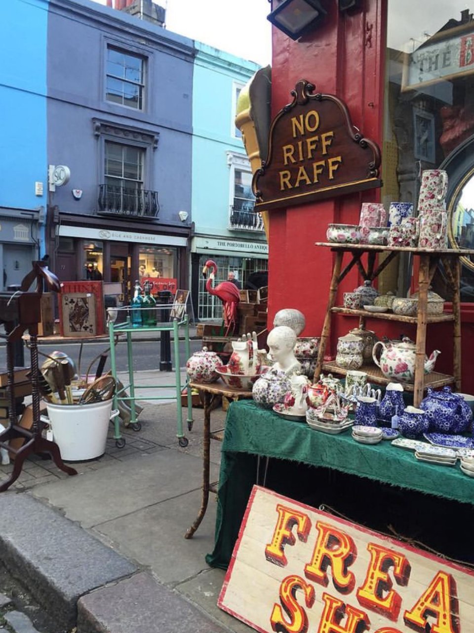 最爱古董市场- 伦敦Portobello...