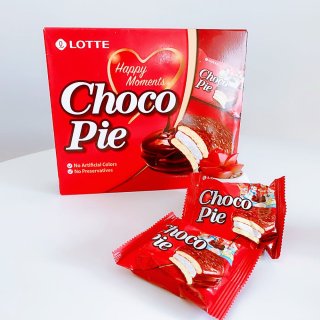 Lotte巧克力派-许下吃不胖的愿望...