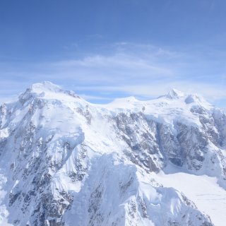 阿拉斯加 坐K2家小飞机观赏北美最高峰 ...