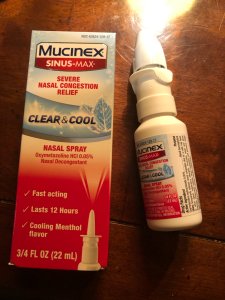 mucinex鼻炎喷雾