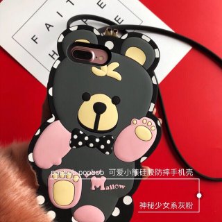 推荐一款非常可爱又炫酷的小熊iPhone...