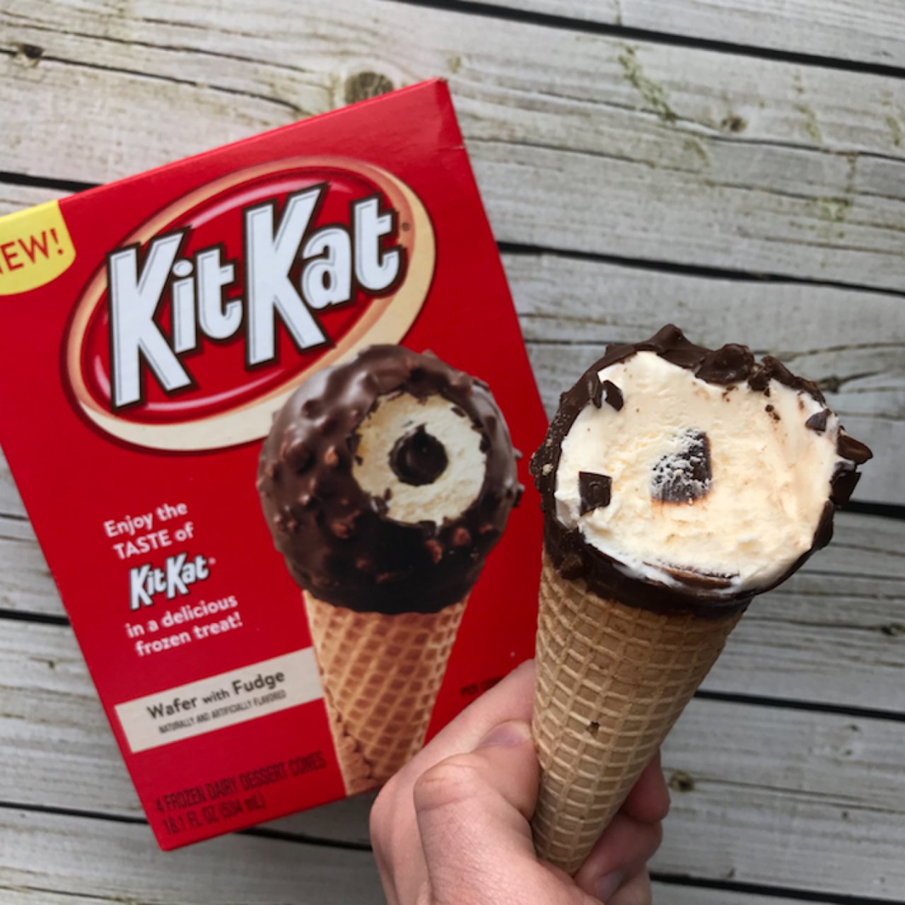Kit Kat 冰淇淋甜筒🍦...