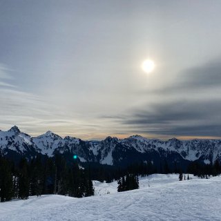 西雅图冬日徒步｜雷尼尔山Skyline ...