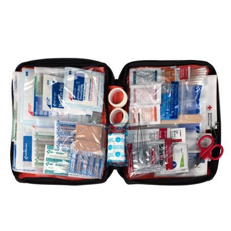 First Aid Only 204 Piece Outdoor First Aid Kit, Fabric Case