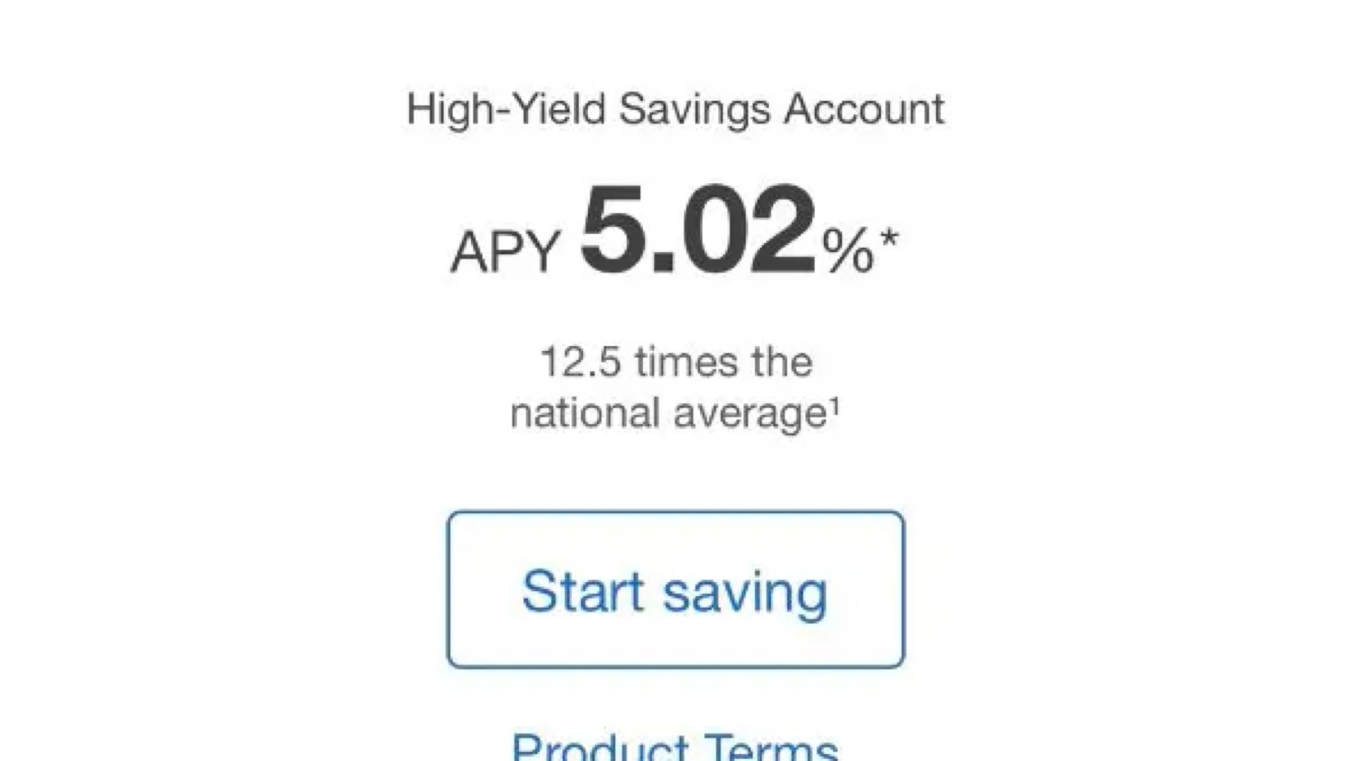 年化利率5.02%的saving offer 可以相信吗？ 