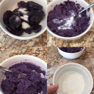 ✨营养又低脂 | 紫薯酸奶伪蛋糕✨...