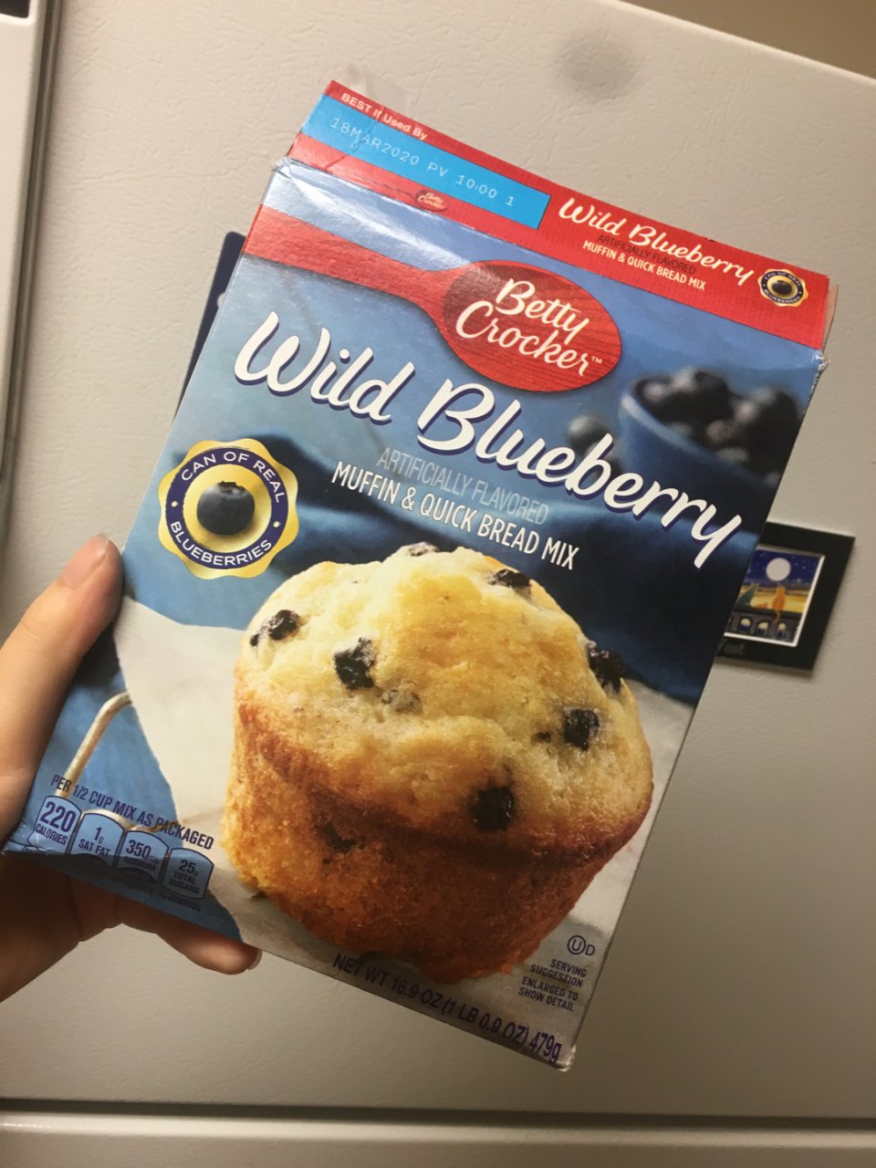 懒人蓝莓muffin