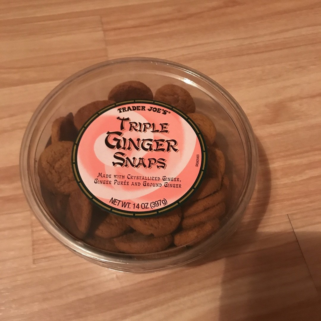 Triple ginger snaps