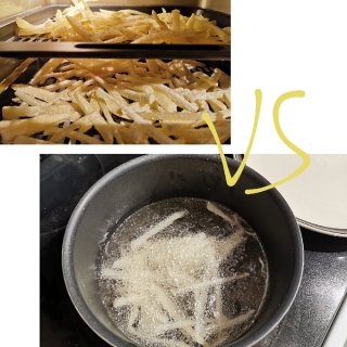 ❤️下饭菜❗️第四道❥超酥脆省油干煸土豆...