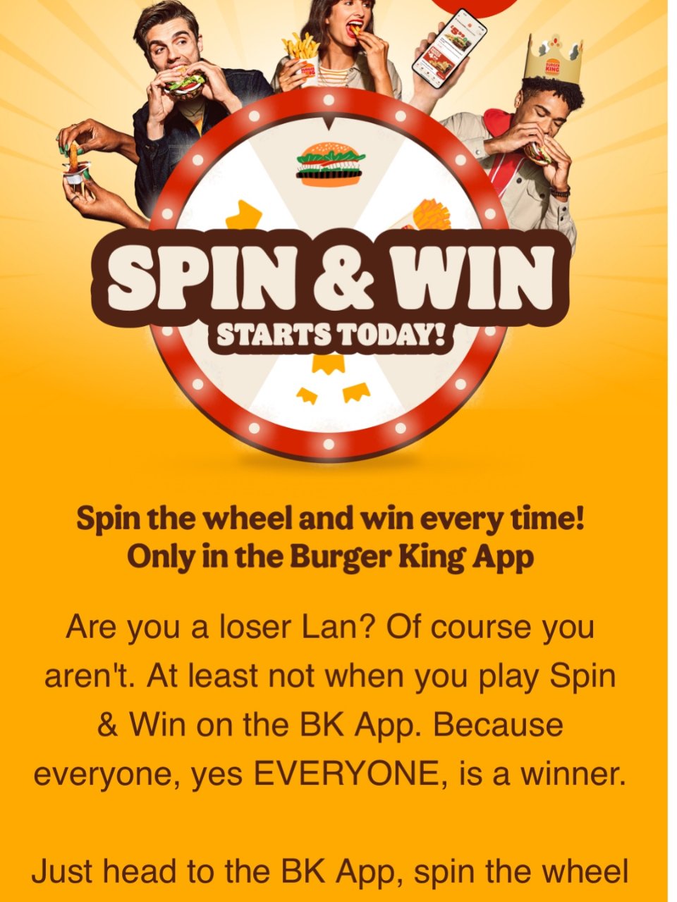 Burger King’s Spin a...
