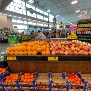 晒超市—北加Safeway超市橙子和苹果...