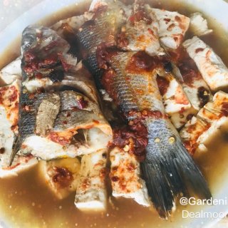 减脂餐2 ：豆腐蒸鲈鱼...