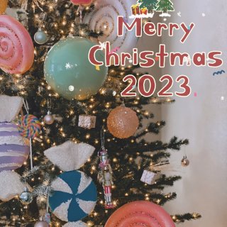 圣诞树装饰，2023要甜甜的糖果！...