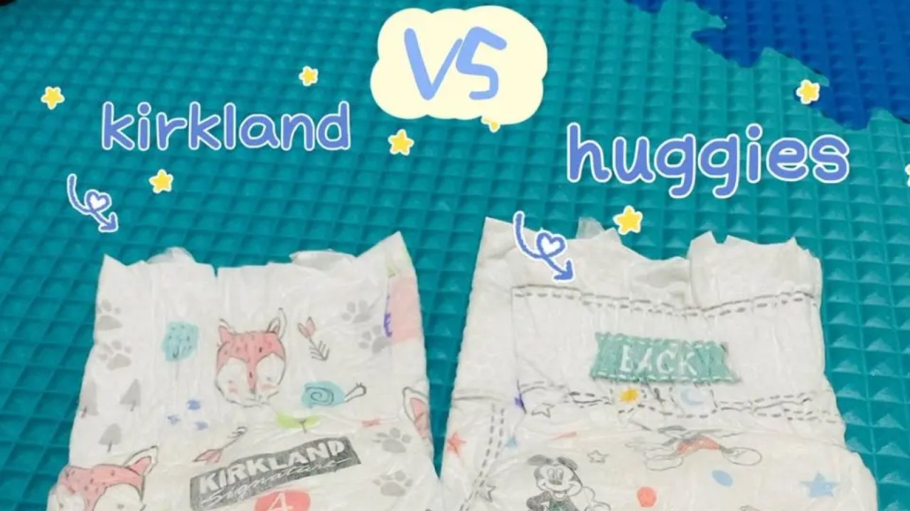 Kirkland VS Huggies 尿布