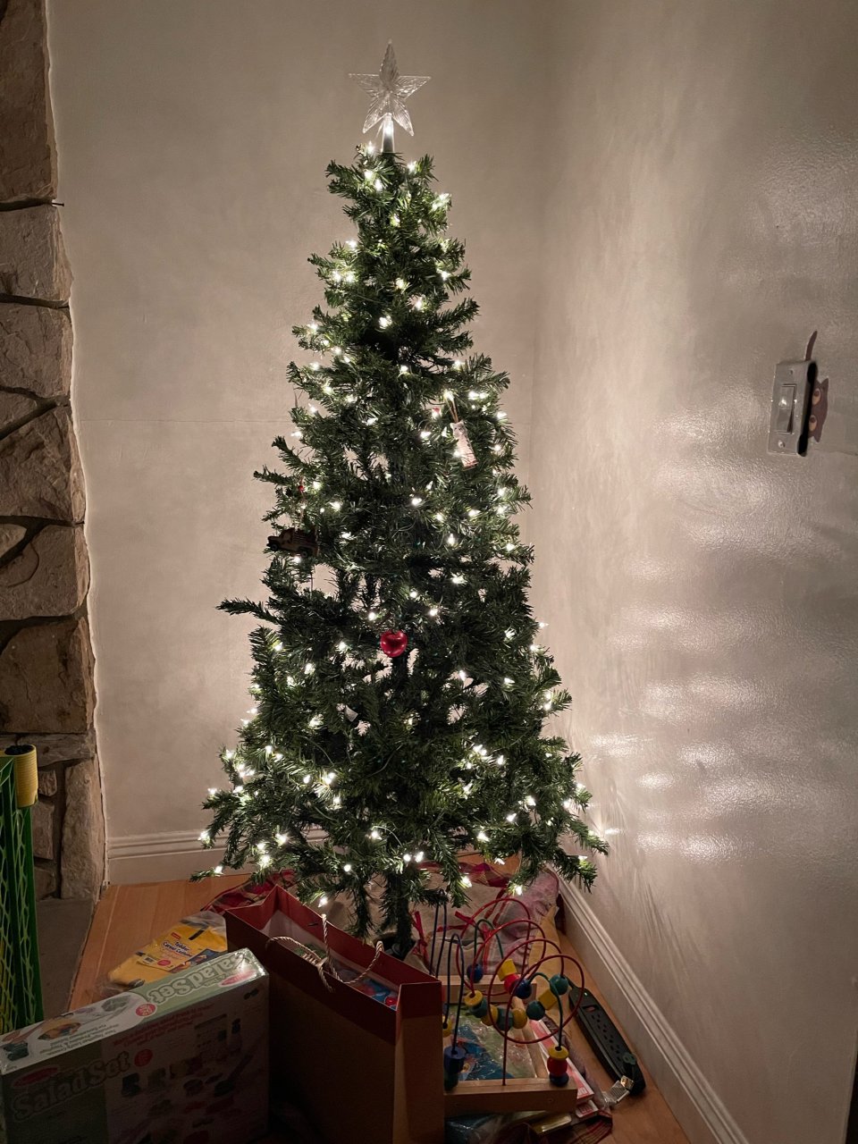 今年的圣诞树🎄｜依旧干净...
