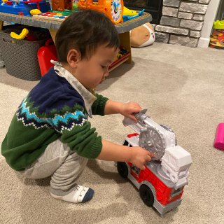 2岁娃的玩具推荐 - 一车两用的橡皮泥消...