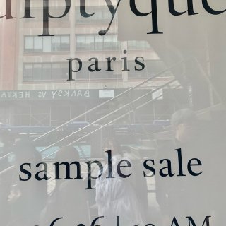 Diptyque纽约sample sal...