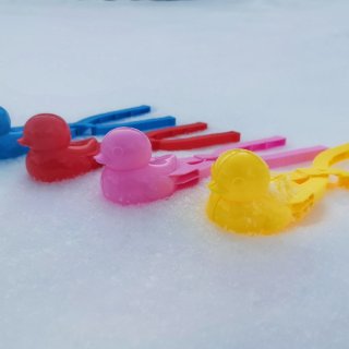 Amazon 亚马逊,Duck Snowball Maker Tool,Winter Snowball Clip Duck Toys Snowball Maker Clip Snow Mold Tool,for Outdoor Activities Lovely Duck Shape Fun Snowball Maker Snow Ball Fights Tool (Yellow): Health & Personal Care