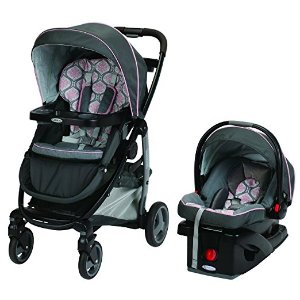 $180.87 史低价:Graco Modes 儿童旅行系统 Francesca色(粉色)