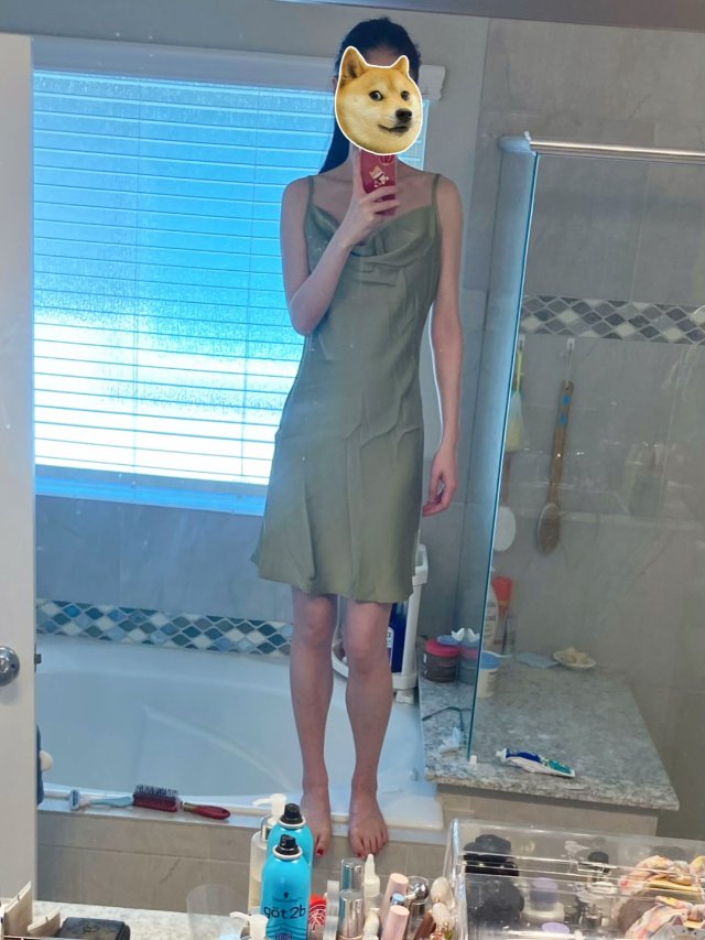 斜杠玩家47｜shein网🌈小绿裙...