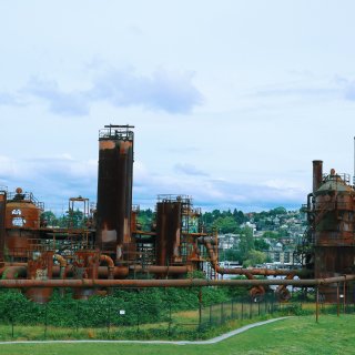 【盛夏光年】西雅图工业风满满煤气公园...