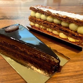 Maison Alyzée,Chocolate Tart,Mille-Feuille