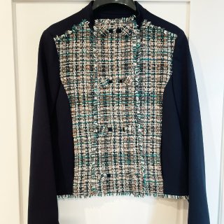 Tweed Sammy Jacket: Women's Designer Jackets | Tory Burch