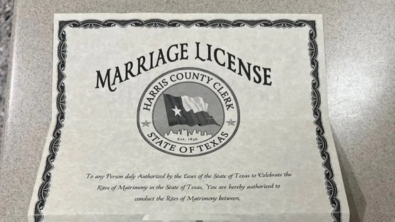 休斯顿结婚领证详细流程
