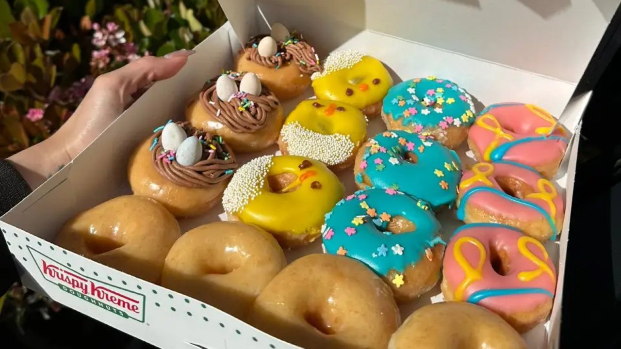 太春天了吧！Krispy Kreme复活节限定甜甜圈🍩