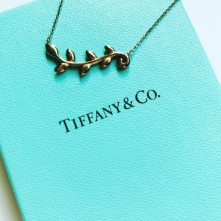 Tiffany橄榄叶项链...