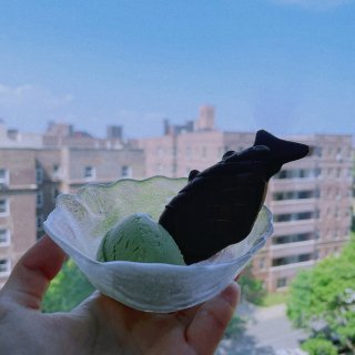 今日份手残厨房｜抹茶鲷鱼烧冰淇淋🍦...