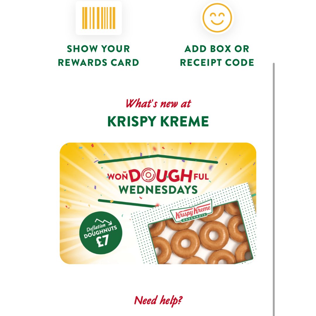 Krispy Kreme甜甜圈🍩週三減價...