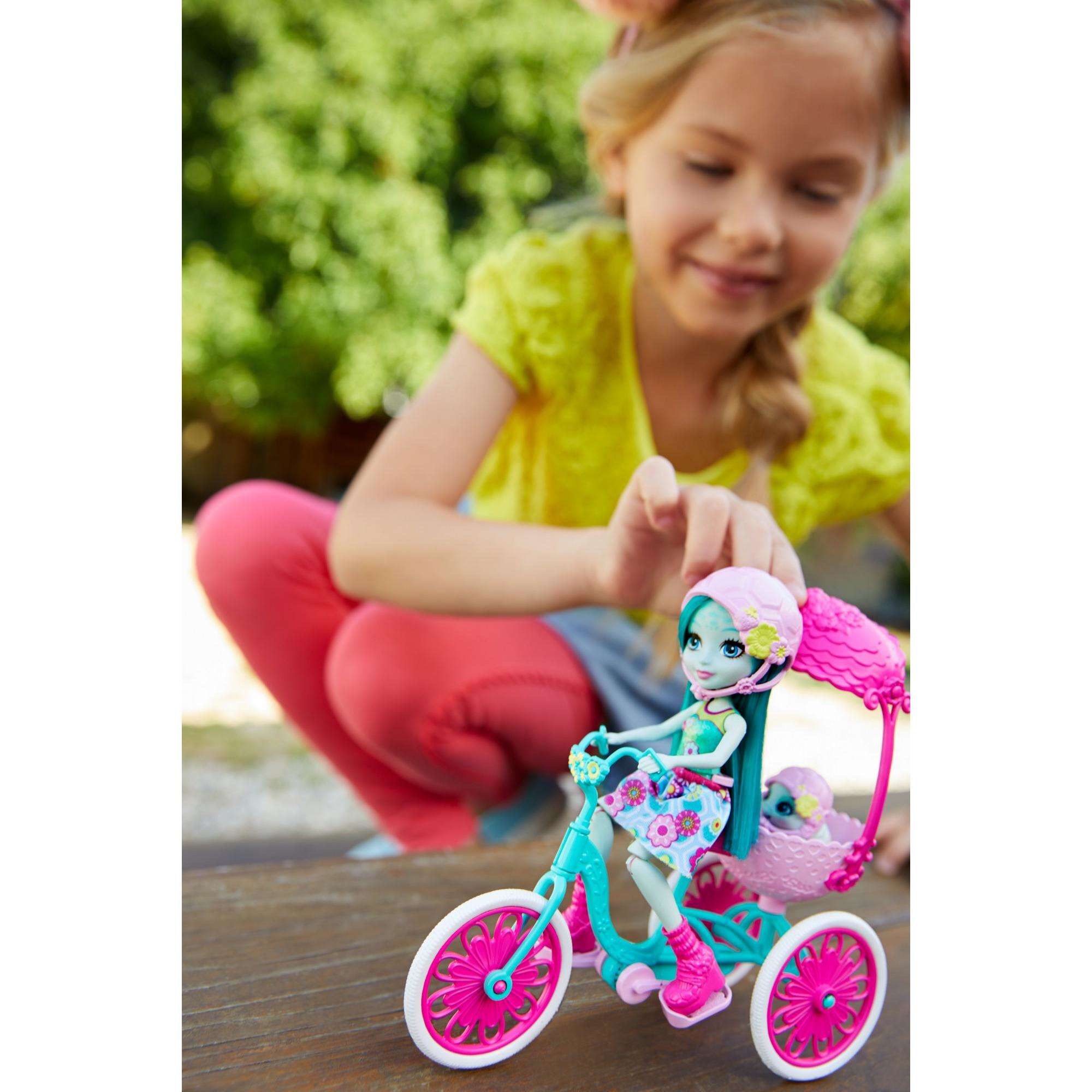 Enchantimals 娃娃骑车模型玩具