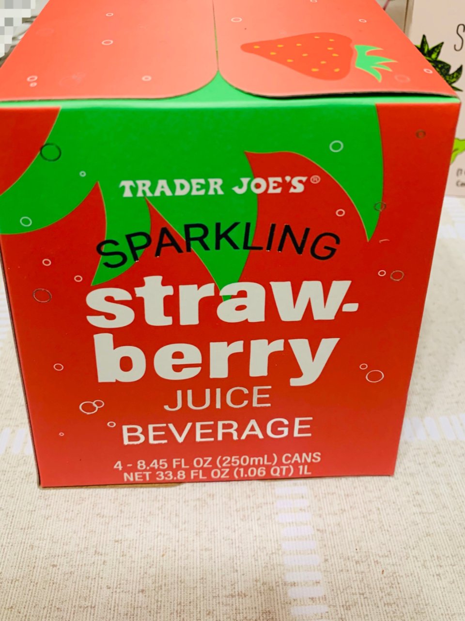 Trader Joe's 缺德舅,Sparkling juice