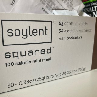 Soylent Squared Chocolate Brownie | 100 Calorie Complete Nutrition Bar