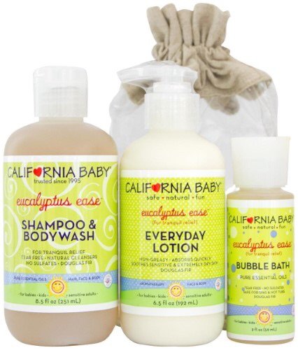 California 婴儿沐浴护肤套装