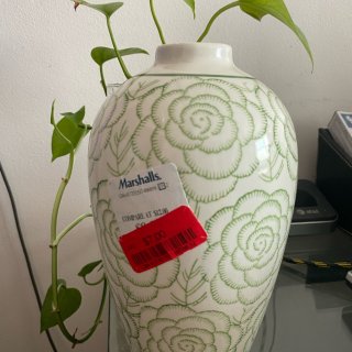 一见钟情的绿色花瓶...
