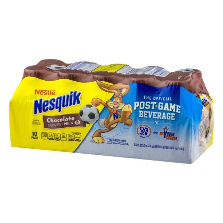 Nestle Nesquik巧克力低脂牛奶，8盎司