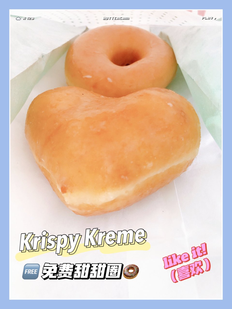 【Krispy Kreme】🆓免费甜甜圈...