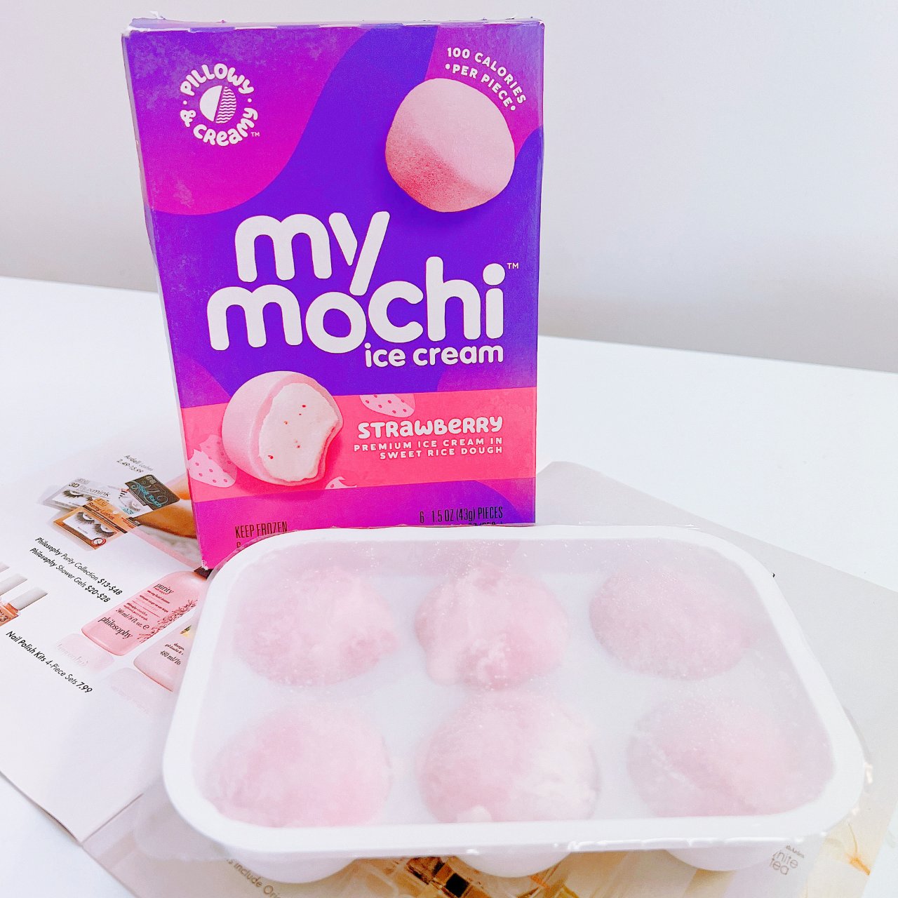 夏日｜草莓味的Mochi冰淇淋...
