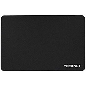 TeckNet 12.6"x9.4" Black Gaming Mouse Pad Mat Home Office Mousepad