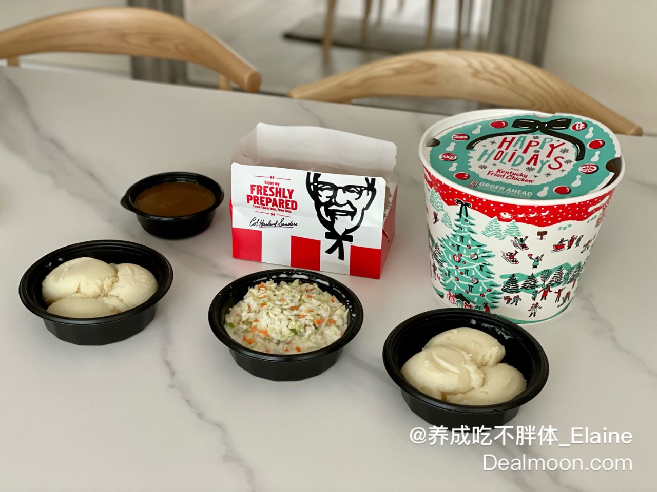 【生活】KFC外卖全家桶的快乐...