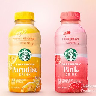 星巴克罐装：pink drink 🍹...