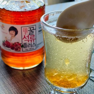 好物推荐：来自韩国的蜂蜜石榴饮🥤...
