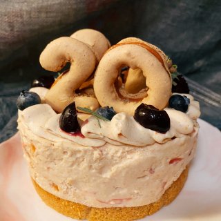 米君烘焙｜2021的第一个蛋糕：番石榴海...